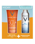 Vichy Kit Capital Soleil Crema SPF 50+ 300 ml + Agua Termal 150 ml