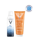 Vichy Kit Capital Soleil Crema SPF 50+ 300 ml + Agua Termal 150 ml