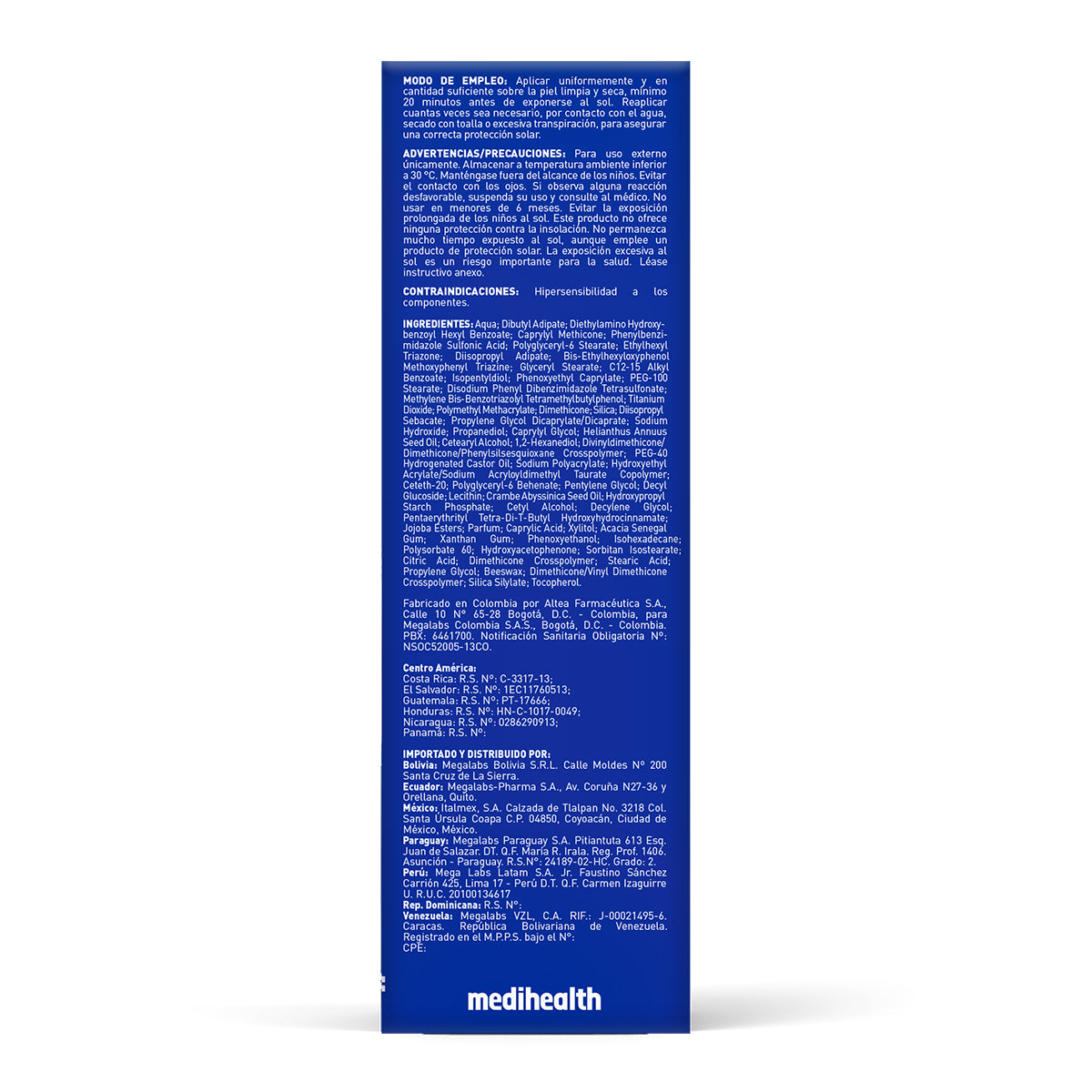 Italmex Umbrella FPS50+ Fotoprotector en gel para piel grasa 60 gr