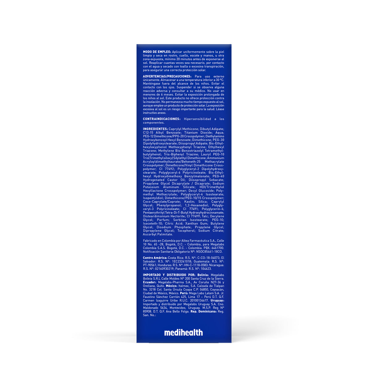 Italmex Umbrella Perfect Skin SPF50+ Tono claro Para todo tipo de piel 50 gr