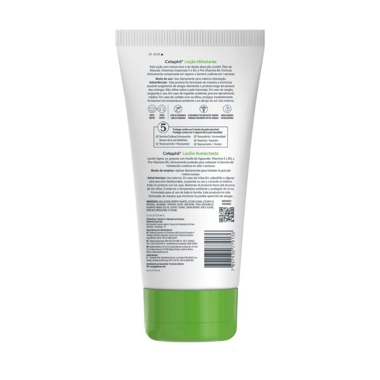 Cetaphil Loción Humectante Corporal e Hidratante para Piel Seca y Sensible 236 ml
