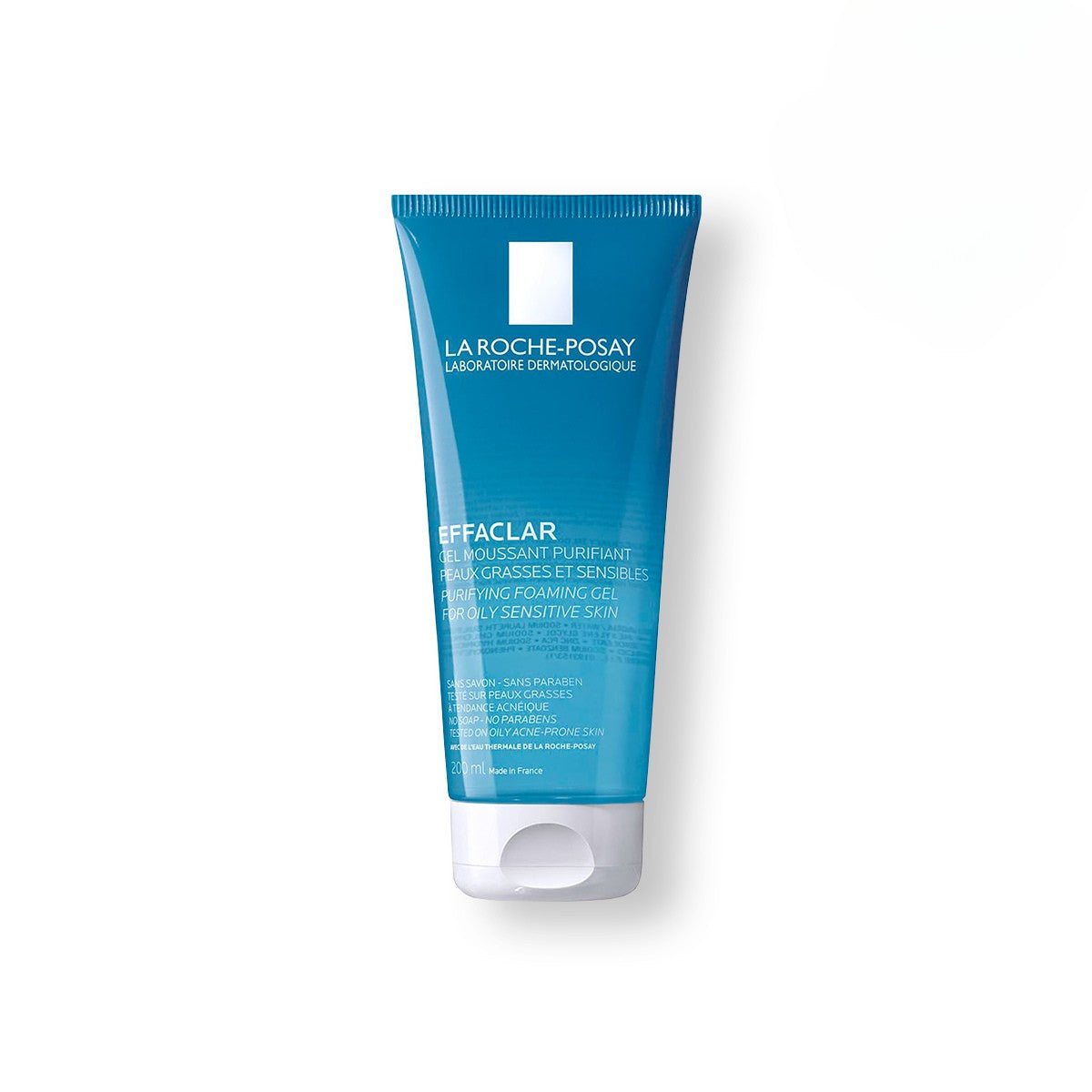 La Roche-Posay Effaclar Gel Espumoso Purificante Limpiador facial para piel grasa y sensible 200 ml