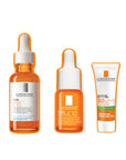 La Roche Posay Kit-Pure Vitamin C10 Serum 30ml + Pure Vitamin C10 Serum 10ml + Anthelios UVMUNE 400 3ml.