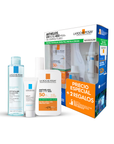 La Roche-Posay Kit Anthelios UVMune 400 Oil Control Fluido 50 Ml + Agua Micelar 50 Ml + Effaclar Duo Serum 3 Ml