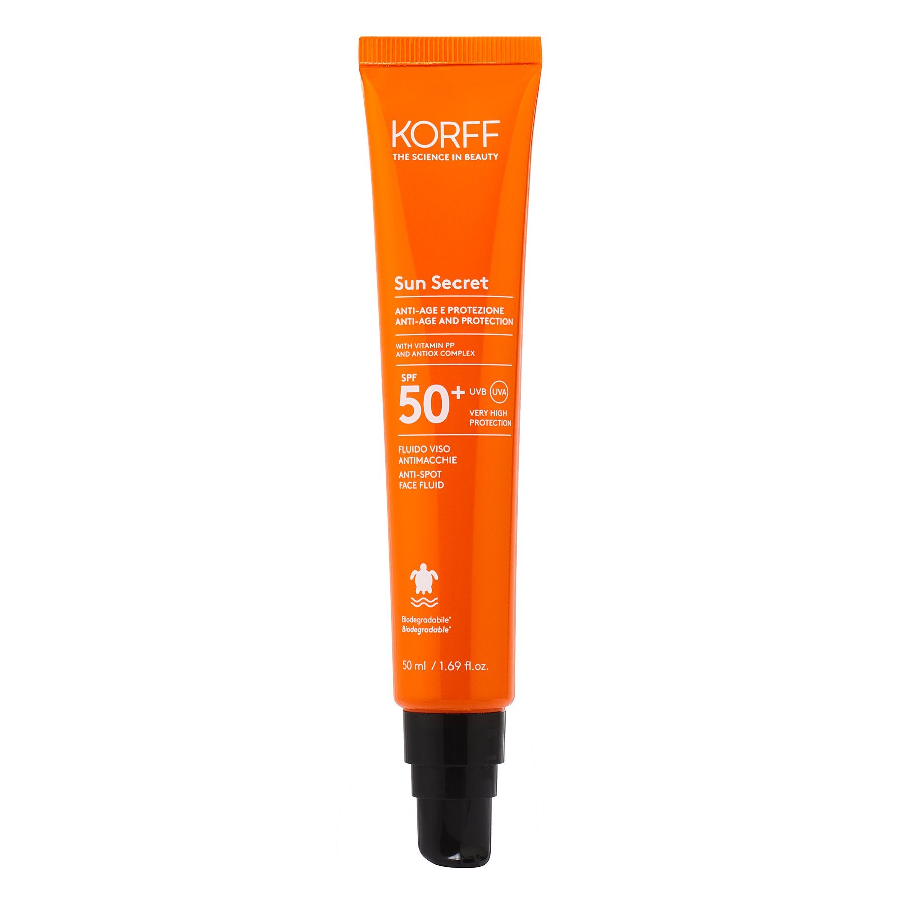 KORFF Sun Secret Fluido Facial Anti-Manchas SPF 50+ 50 ml
