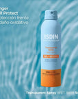 ISDIN Protector Solar Transparent Spray Wet Skin SPF50 250 ml