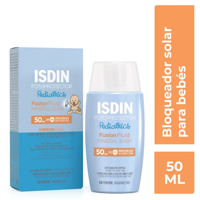 Isdin Pediatrics Fotoprotector Mineral Baby FPS50 50 ml – Dermaexpress
