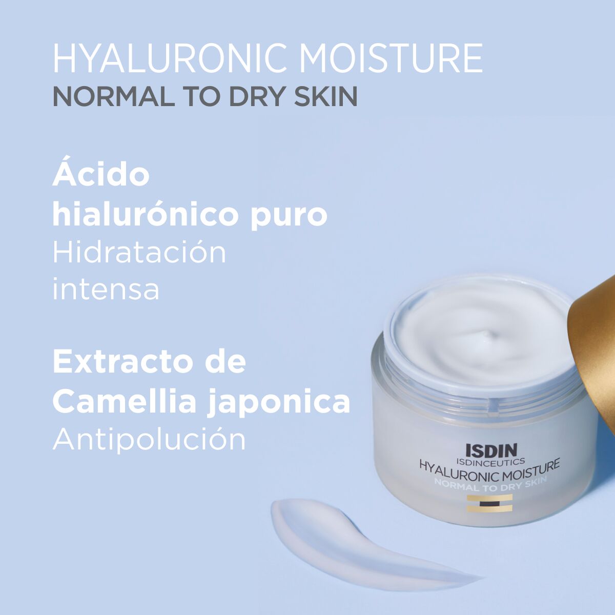 Isdin Isdinceutics Hyaluronic Moisture Hidratante piel normal a seca 50 gr