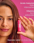 Isdin Reparador Labial Stick Rosa Hidratación y Color 4 g