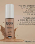Isdin FP Coverage 5 Bronze Fotoprotector Facial Con Color SPF 50+ 30 ml