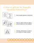 N&S Ampolleta Keratina-Hialurónico 10ml