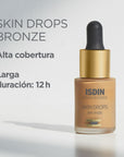 Isdin Isdinceutics maquillaje liquido skin drop color bronce 15ml.