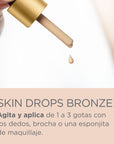 Isdin Isdinceutics maquillaje liquido skin drop color bronce 15ml.