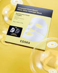 COSRX Advanced Snail Mucin Glass Glow Hydrogel Mask Mascarilla Hidratante y Reparadora 3 pz