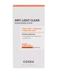 COSRX Air-Light Clear Sunscreen Stick SPF50 Protector Solar en Barra Transparente 19 g