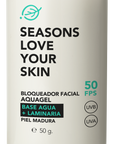 Season Love Your Skin Bloqueador Facial Aquagel 50 g