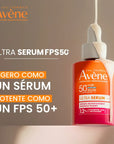 Avène Protector Solar Sérum FPS 50+ Efecto Rellenador 2 en 1 30 ml