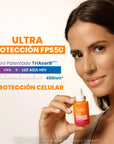 Avène Protector Solar Sérum FPS 50+ Efecto Rellenador 2 en 1 30 ml