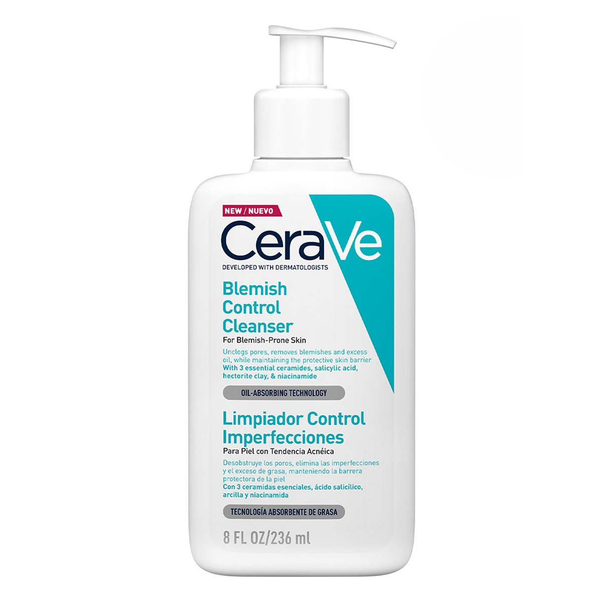 CeraVe Limpiador control de imperfecciones 236 ml