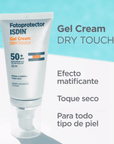 Isdin Fotoprotector Gel crema Dry Touch FPS50+ 50 ml