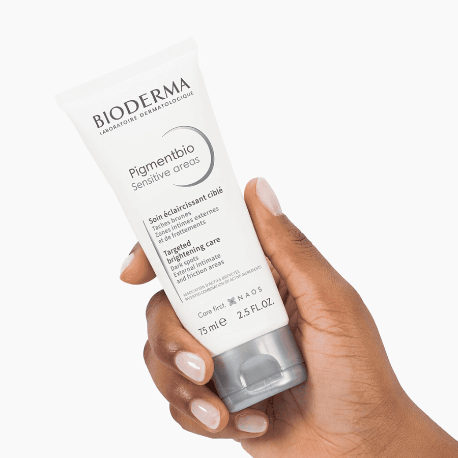 Bioderma Pigmentbio Sensitive Areas despigmentante corporal para áreas sensibles 75 ml