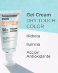 Isdin Fotoprotector Gel crema Dry Touch con color FPS50+ 50 ml