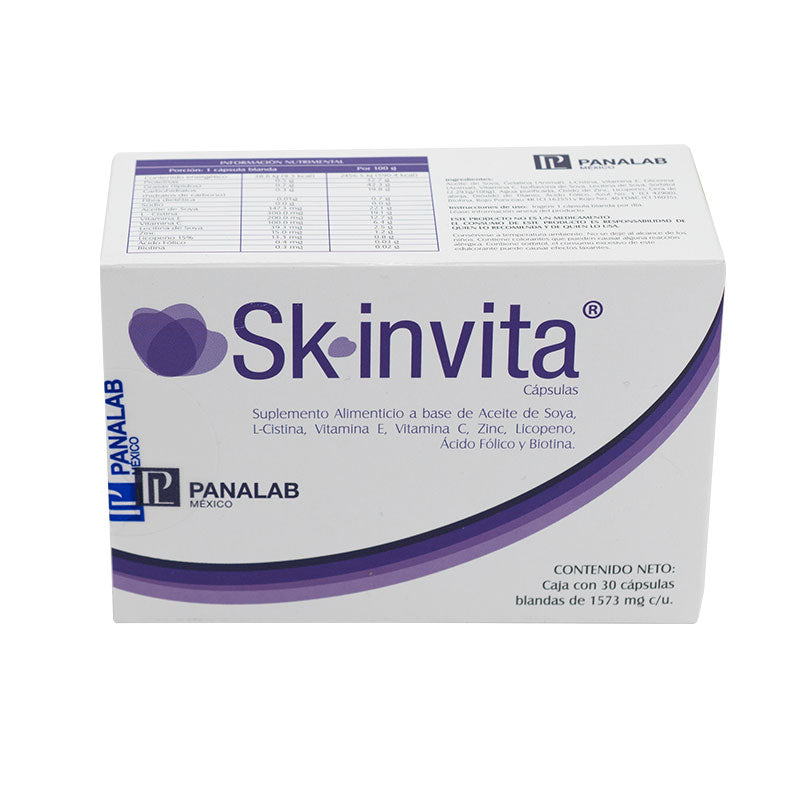 Panalab Skinvita Capsulas Antioxidantes C/30.
