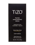 Tizo Sérum facial hidratante con FPS y color tono light medium 50 gr