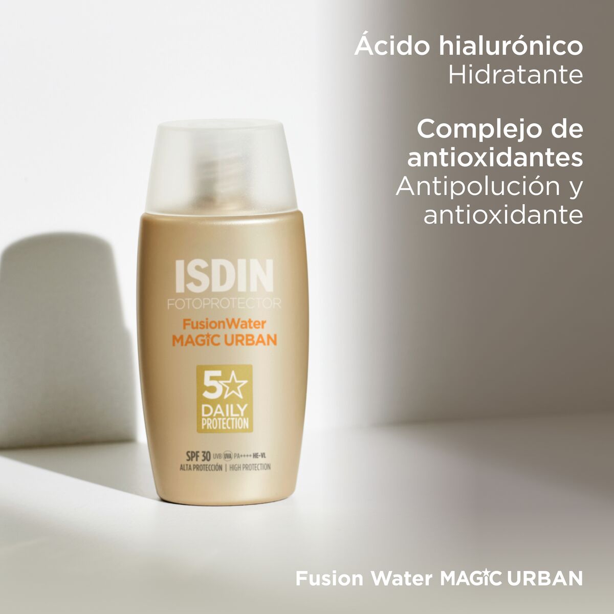 Isdin Fotoprotector Fusion Water Urban SPF30+ Fluido 50 ml