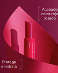 Apivita Stick labial hidratante con granada tono rosado 4.4 gr