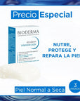 Tripack Bioderma - Atoderm Barra Dermolimpiadora