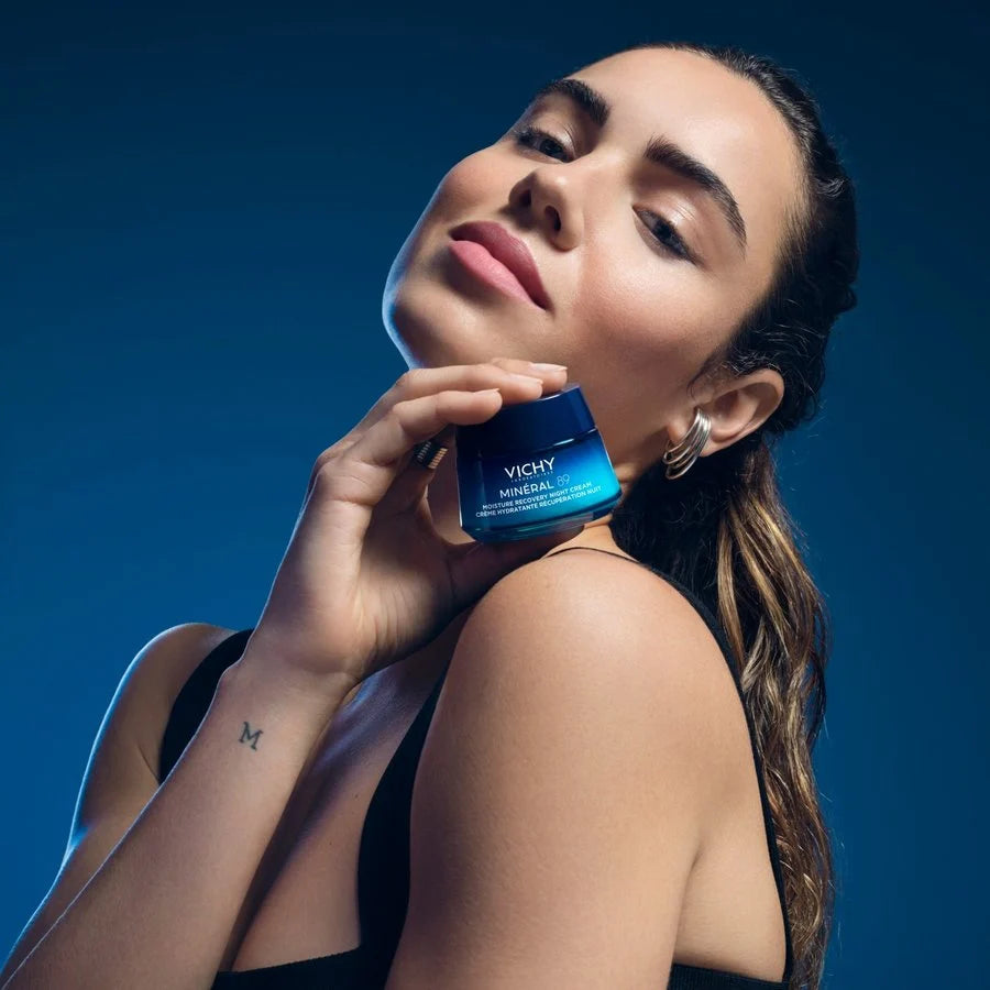 Vichy Minéral 89 Melatonina Crema reparadora de noche 50 ml
