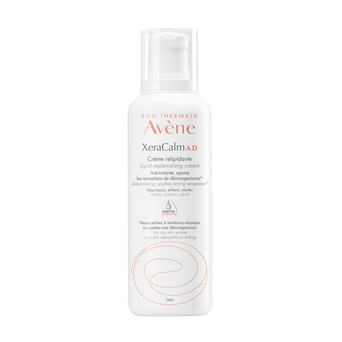 Avene Xeracalm A.D Crema relipidizante para piel muy seca 400 ml