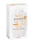 Avene Fluido mineral, protector solar fps50+ Sin Color, para las pieles intolerantes 40ml.