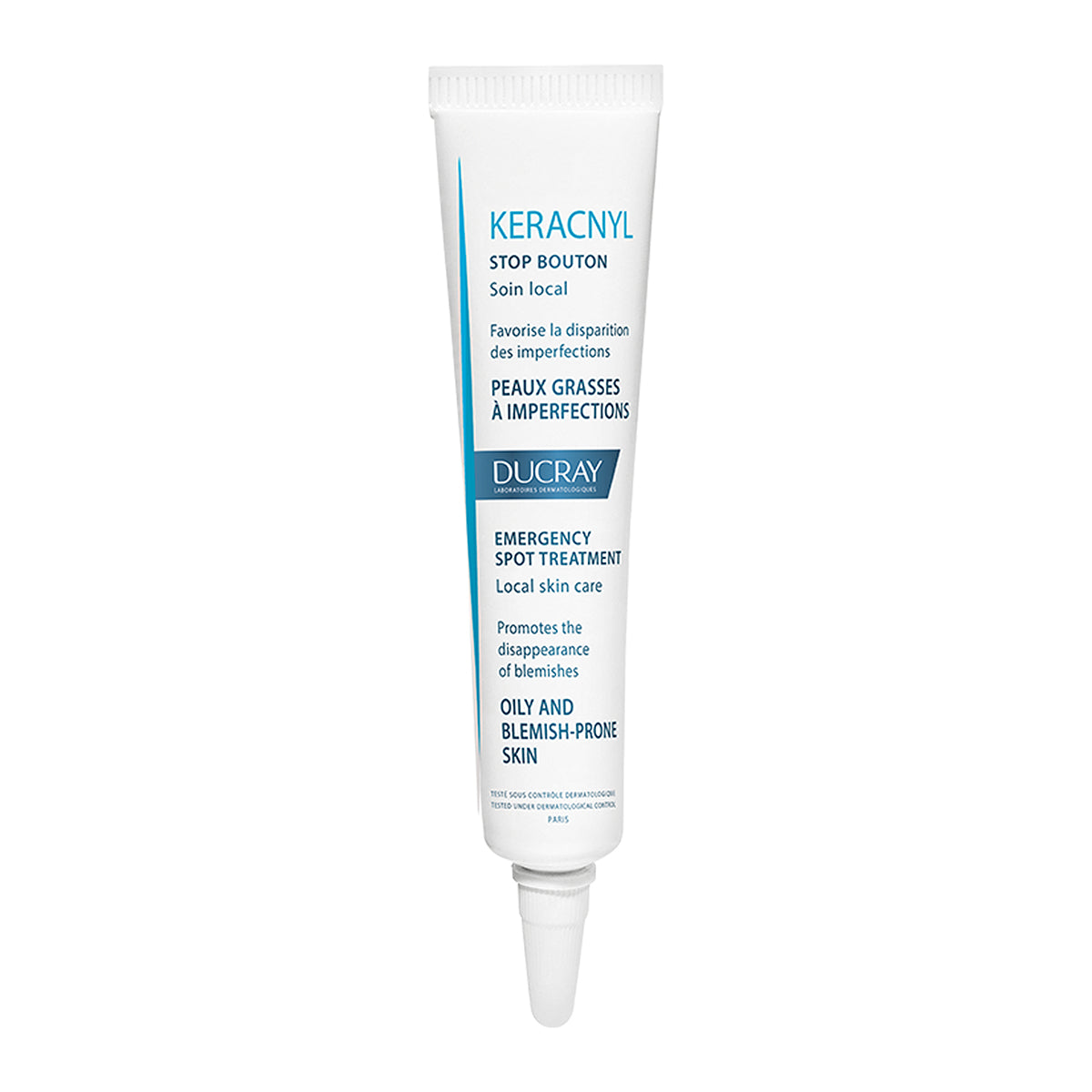 Ducray keracnyl stop gel anti-imperfecciones 10ml.