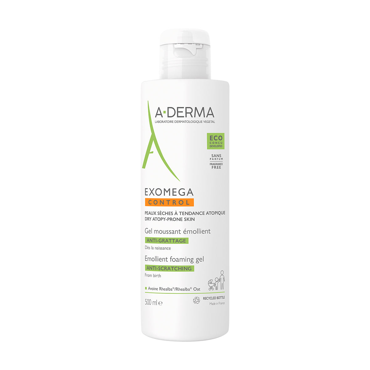 Aderma Exomega Gel dermolimpiador para piel seca 500 ml