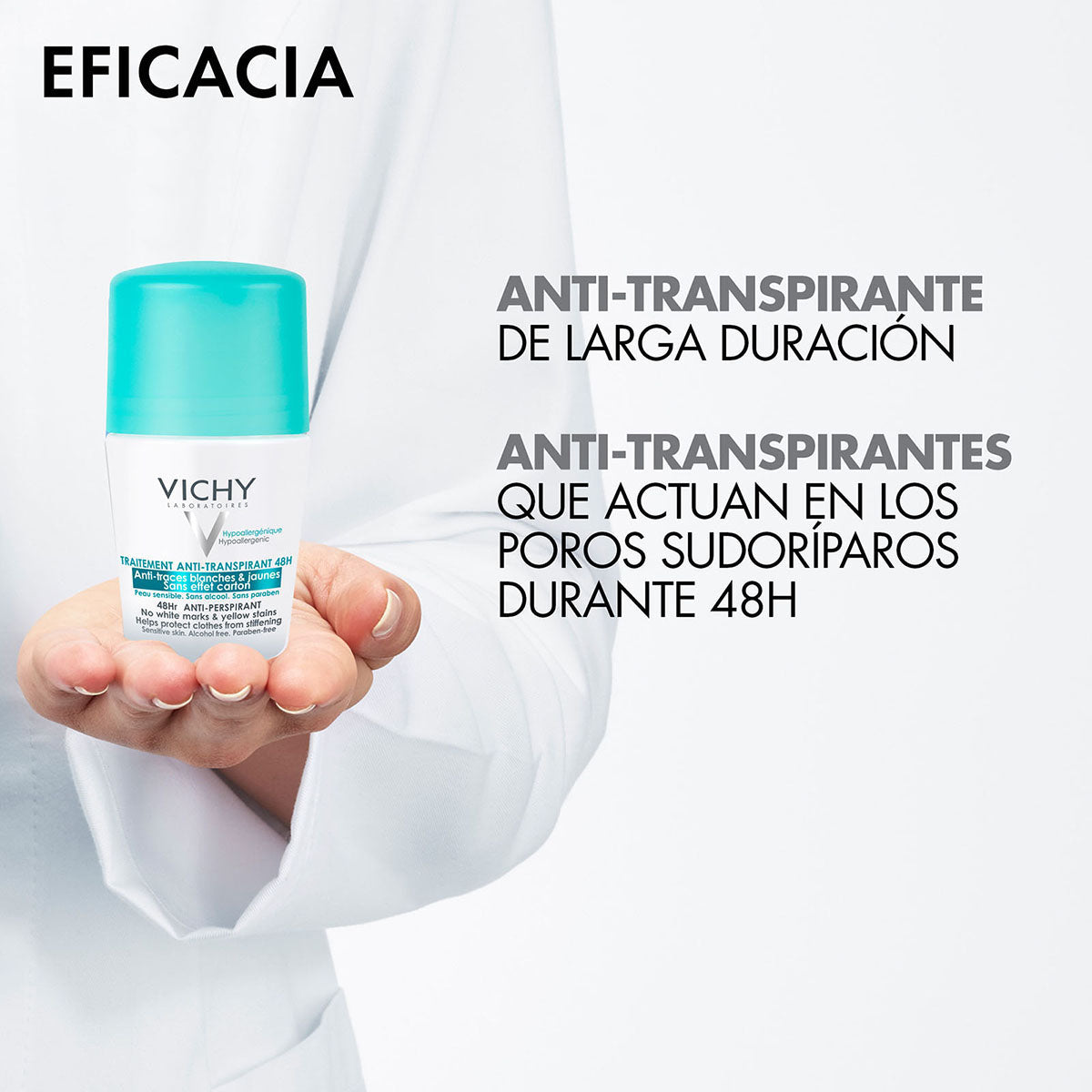Vichy Roll on Anti-manchas Anti-transpirante y desodorante 50 ml