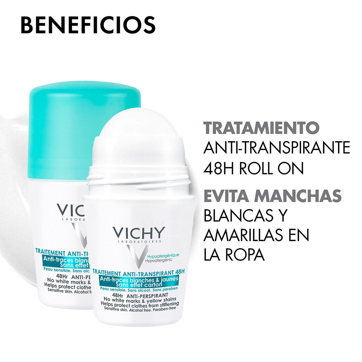 Vichy Roll on Anti-manchas Anti-transpirante y desodorante 50 ml