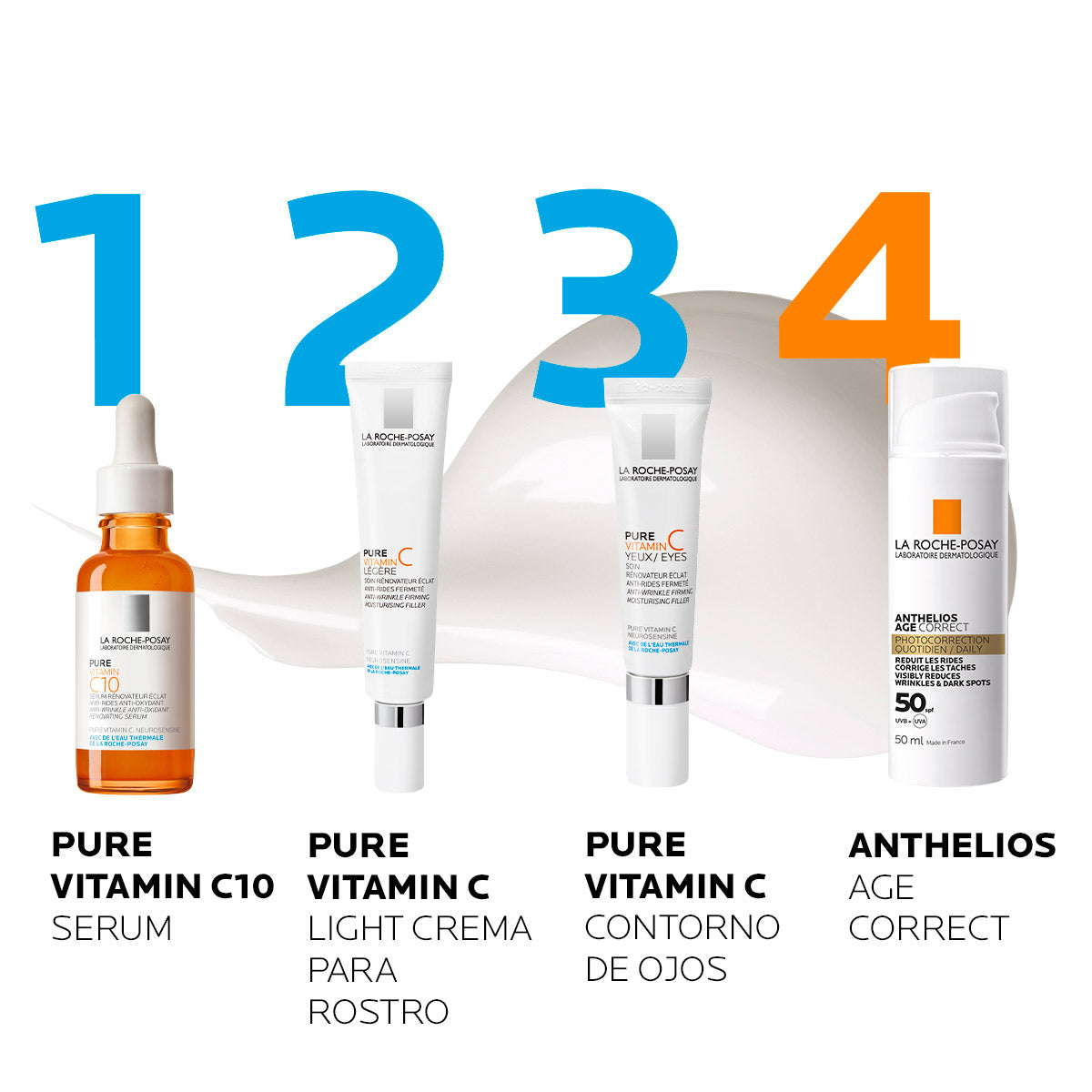 La Roche-Posay Pure Vitamin C Light Crema facial hidratante anti-arrugas 40 ml