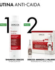 Vichy Dercos Aminexil Clinical 5 Mujer Anti-caída 12 ampolletas