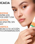 Vichy Capital soleil Matificante 3 en 1 fps50+ Protección solar para piel mixta a grasa 50 ml