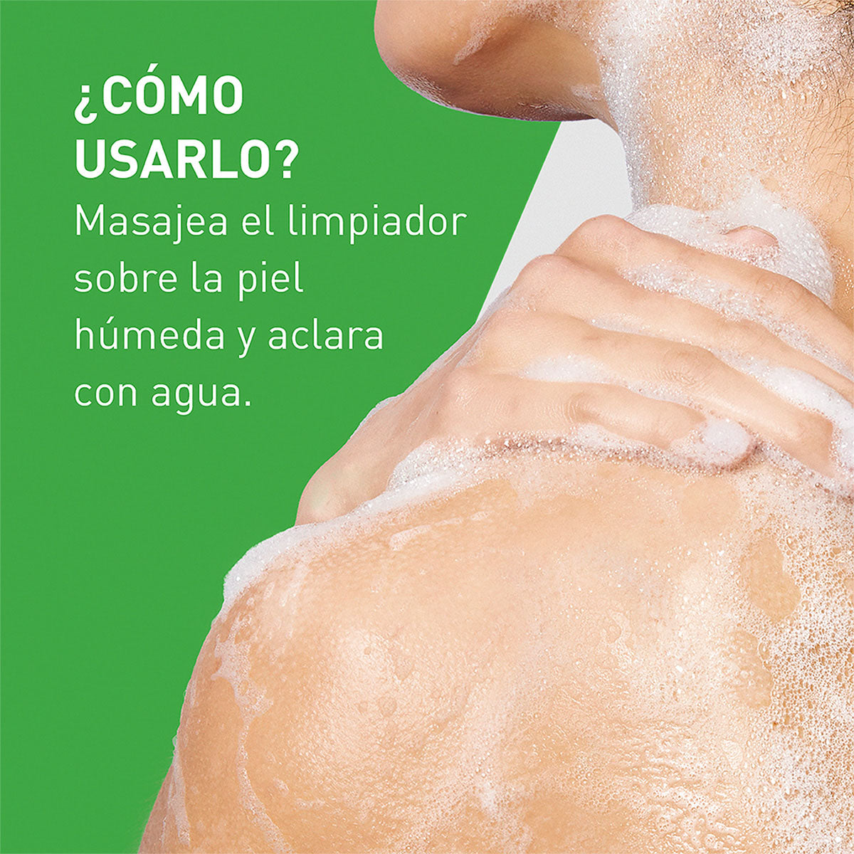 CeraVe Gel limpiador en aceite espumoso facial y corporal 236 ml