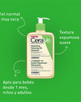 CeraVe Limpiador en aceite espumoso facial y corporal 473 ml