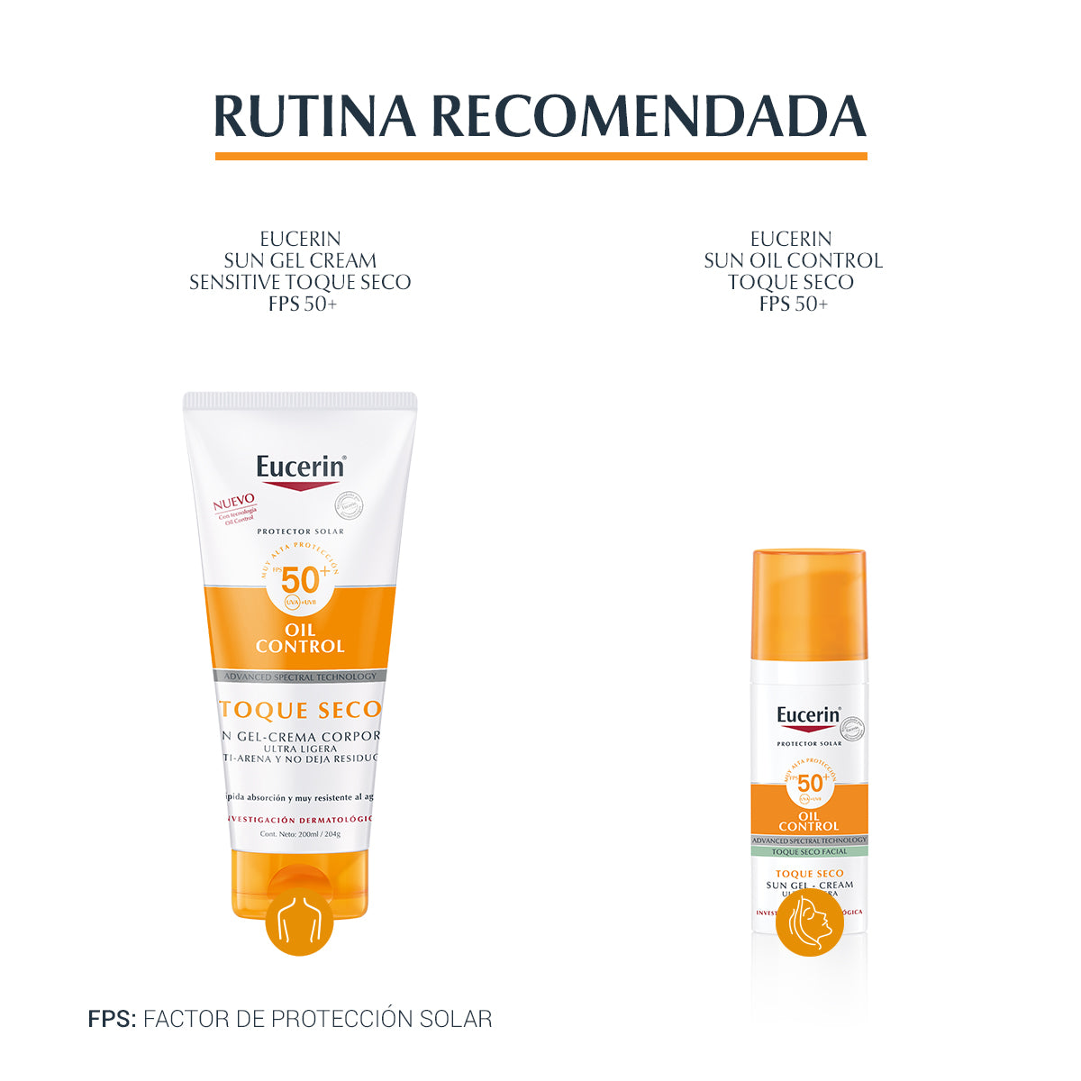 Eucerin Sun Protector solar corporal en spray para piel sensible FPS50+ 50 ml