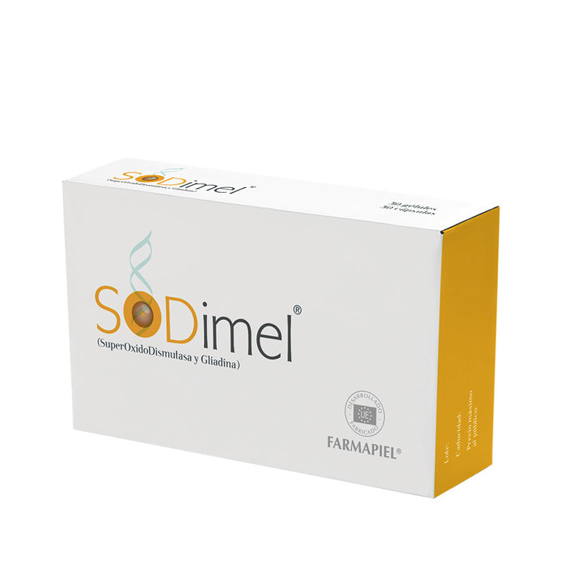 Farmapiel Sodimel Suplemento antioxidante antiedad 60 cáps