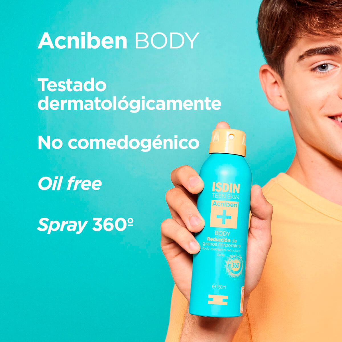 Isdin Acniben Body Spray Renovador para piel grasa 150 ml