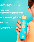 Isdin Acniben Body Spray Renovador para piel grasa 150 ml