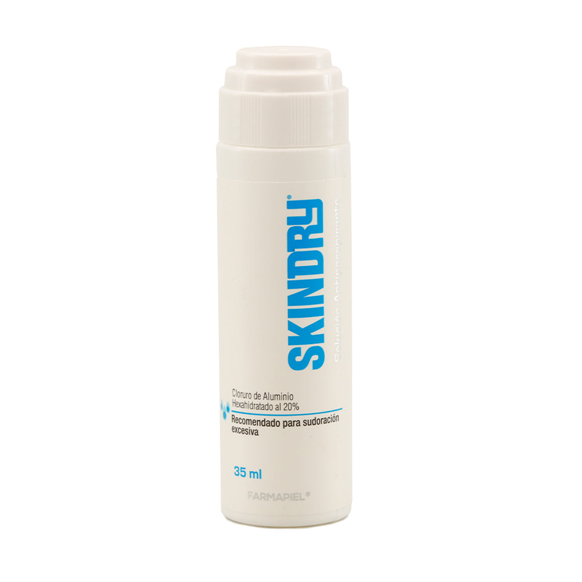 Farmapiel Skindry Solución Antitranspirante, para sudoración excesiva 35ml.