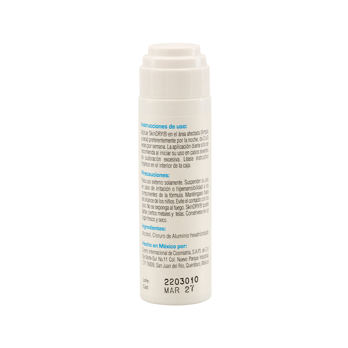 Farmapiel Skindry Solución Antitranspirante, para sudoración excesiva 35ml.