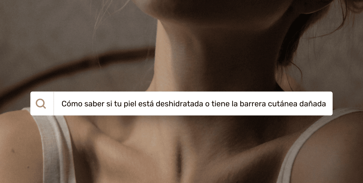 Cómo saber si tu piel está deshidratada o tiene la barrera cutánea dañada (y cómo repararla)